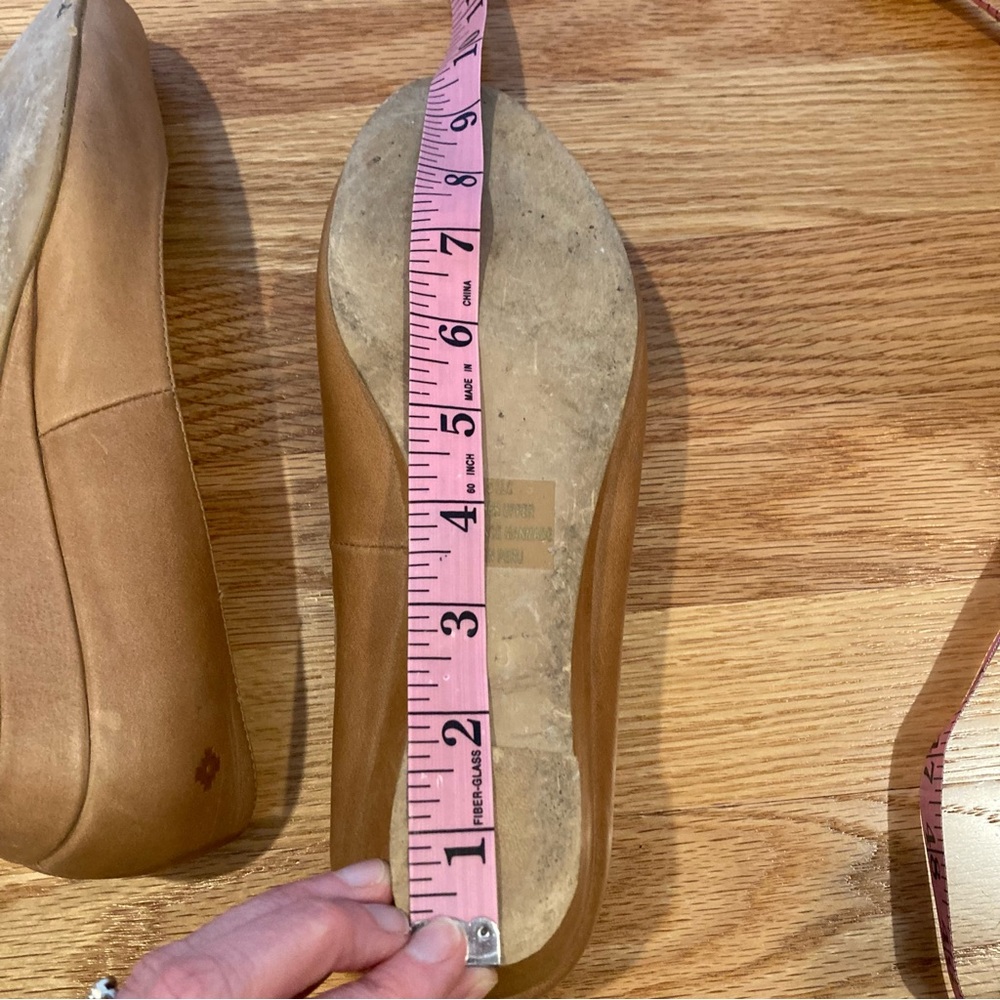 Nisolo Mendez Low Wedge Ballet Flats 8 - Picture 10 of 10